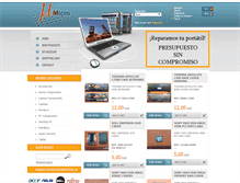 Tablet Screenshot of microcomputers.es