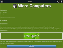 Tablet Screenshot of microcomputers.net.au